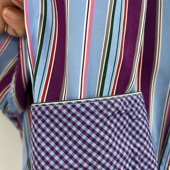 Bugatchi striped shaped fit long sleeve shirt - Picture 5 of 8